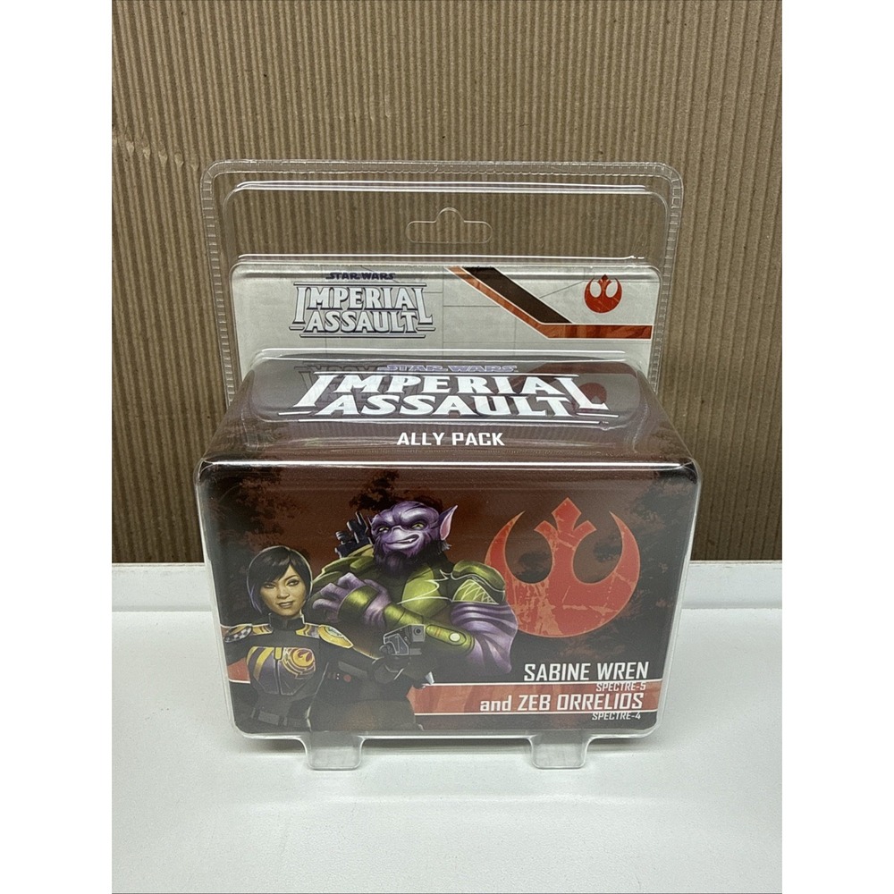 Sabine Wren and Zeb Orrelios Ally Pack Star Wars Imperial Assault FFG NIB
